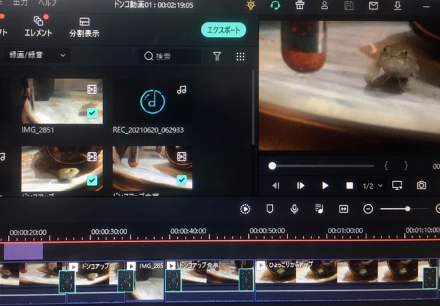 動画編集サムネ